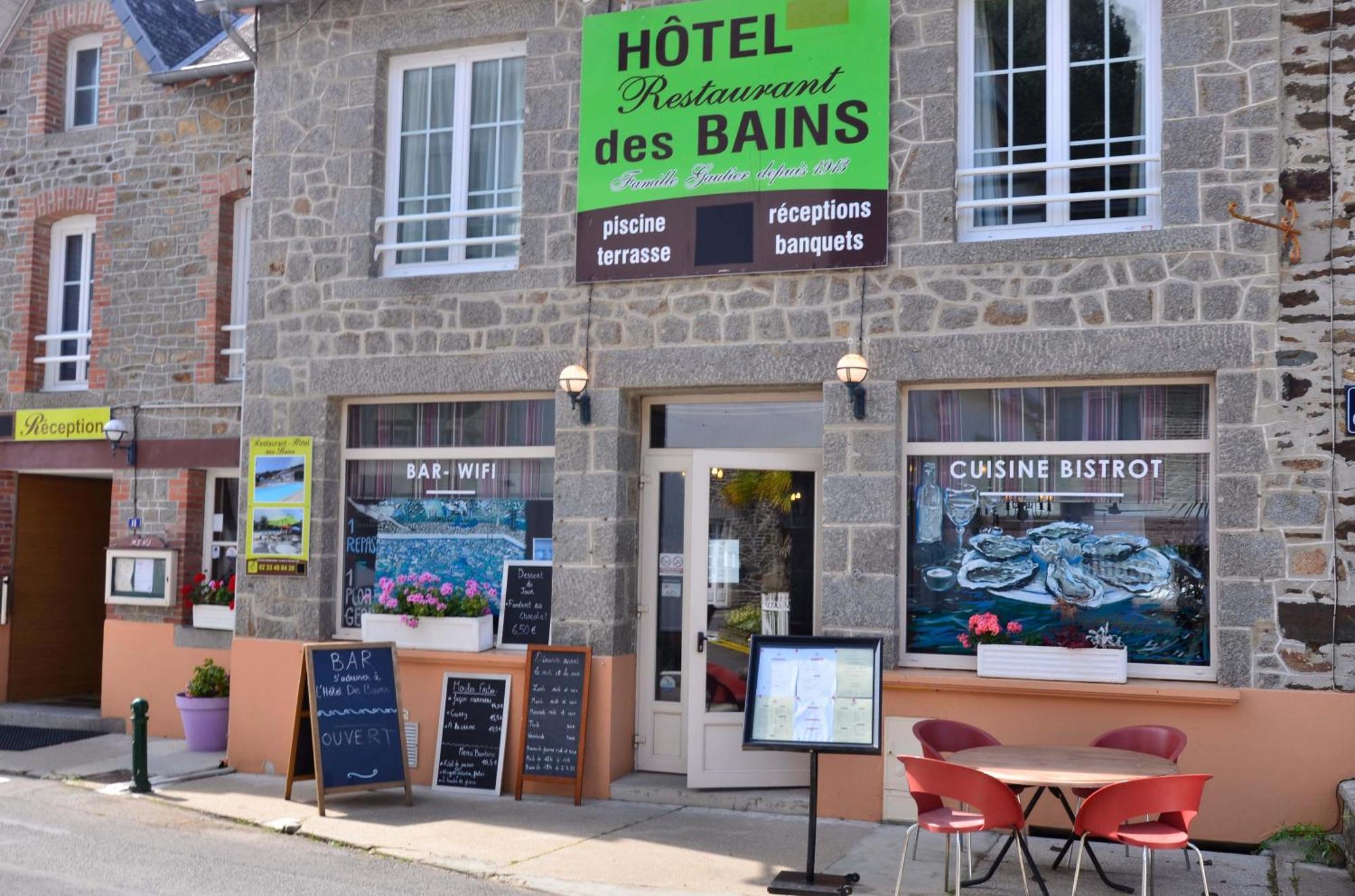 Hotel Des Bains Saint-Jean-le-Thomas Zewnętrze zdjęcie