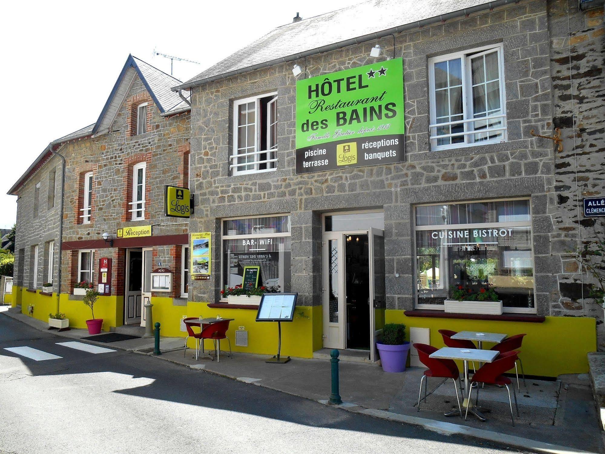 Hotel Des Bains Saint-Jean-le-Thomas Zewnętrze zdjęcie
